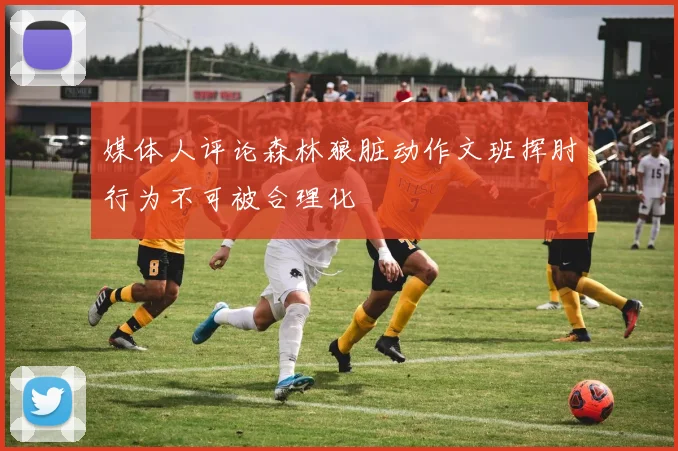 媒体人评论森林狼脏动作文班挥肘行为不可被合理化